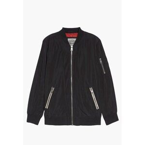 New Levi's Plus Size 4X Bomber Jacket Black